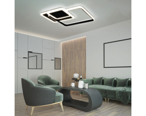 Lustra LED 86W negru PL-21812B