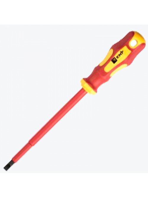 Изолированная плоская отвёртка Master SL6.5x150мм 1000В sl-6.5-150-mas-in EKF Basic