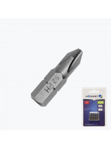 Биты PH1, 25 мм, сталь S2, 5 шт. HT1S301 HOEGERT