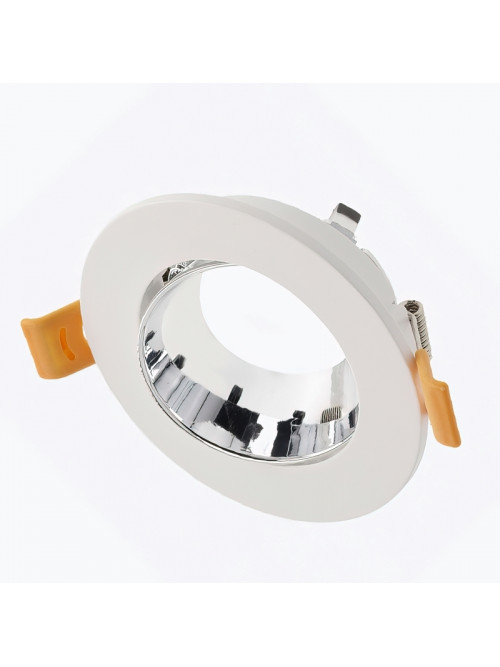 Встраиваемый светильник ARIES 90X30mm IP20 круглый белый/хром OP-ARIOK-23