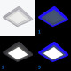 Светодиодный светильник 12W+4W 6000K+Синий PL-US12W4B PANLIGHT