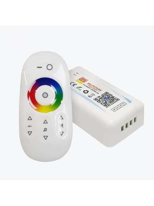 Контроллер для светодиодной ленты RGB с Touch-пульт DC5-24V, 18A, IP20 Tuya Smart Wi-Fi PANLIGHT