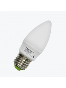 Светодиодная лампа PANLIGHT C37 7Вт 520 Лм E27 6000K PL-CAP70276