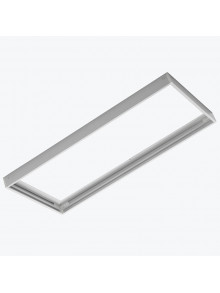 Рамка для светодиодной панели накладного монтажа белая 1200x300mm GT-RM30X120-00