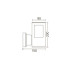 Садово-парковый светильник настенный KAVAK/SQ-2 черный макс.60W IP44 230V E27 075-015-0002