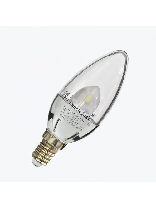 Светодиодная лампа PANLIGHT C37 3Вт 250 Лм E14 5500K PL-CAS3W/E14