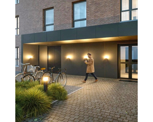 Садово-парковый светильник настенный LARGO-AU E27 IP44 графит OS-LARG0UA-30