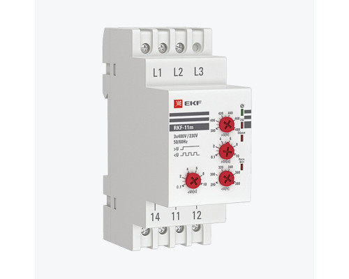 Реле контроля фаз RKF-11м, rkf-11m EKF PROxima