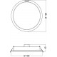 Спот LED Downlight DL DN 190 18W 840 WT IP44 LEDV