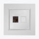 Priza calculator unitara RJ45 cat 5e alba C51.01/11 SIMON 10