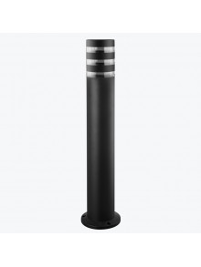 Садово-парковый светильник E27 max.10W 90x500mm IP44 черный PL-153550 PANLIGHT