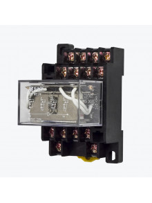 Реле промежуточное с разъемом РП 25/4 10А 24В DС rp-25-4-24-DC EKF PROxima