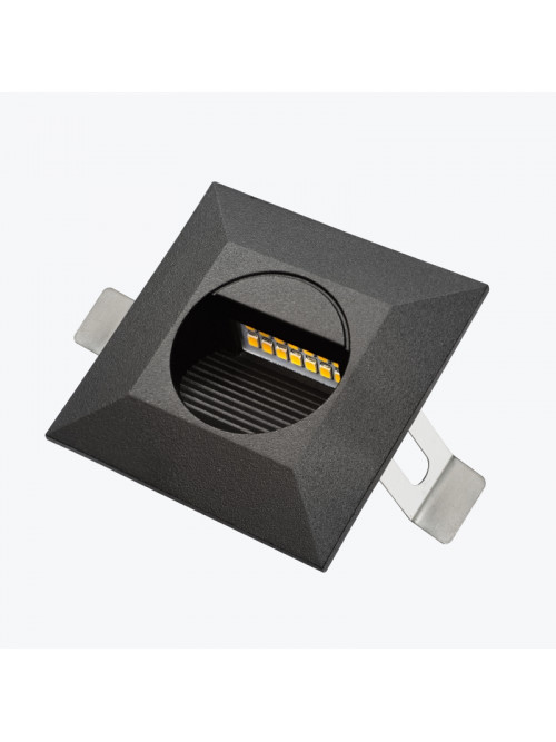 Светильник LED 2W 4000K IP44 для подсветки лестниц и стен черный PL-11021I PANLIGHT