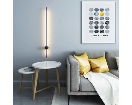 Настенный светильник 10W 4000K черный PL-21006B