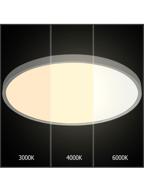 Плафон потолочный LED 50W 3CCT PL-CL50X3CCT-WH 230V IP20 белый 600x27 Ultra Slim PANLIGHT