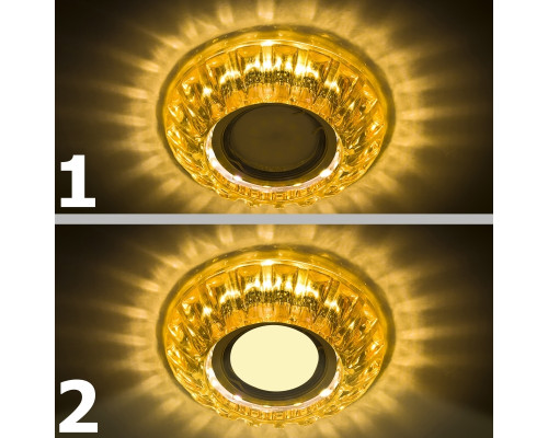 Встраиваемый светильник с подсветкой LED PL-089BC3W6