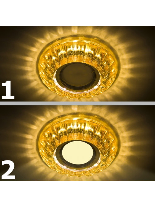 Встраиваемый светильник с подсветкой LED PL-089BC3W6