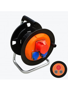Катушка для удлинителя 2 гнезда 1x16A 250V/1 гнездо 5x16A 380V IP44 59 900 03 AY-KA
