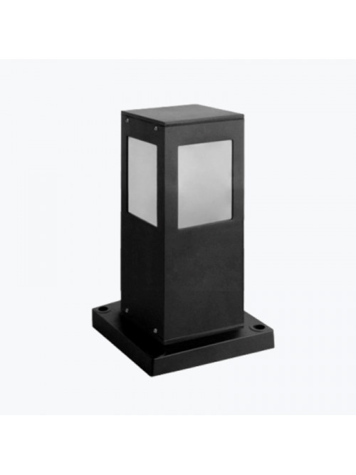 Садово-парковый светильник KAVAK/SQ-3 черный макс.60W IP44 230V E27 075-015-0003
