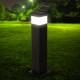 Светильник на солнечной батарее LED 2W 4000K IP44 садовый PL-131550SE черный PANLIGHT