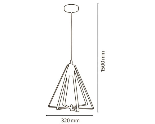 Lustra suspendata MAXWELL