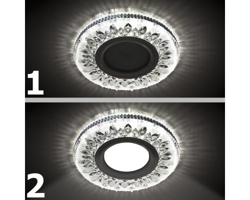 Встраиваемый светильник с подсветкой LED PL-81SZ6