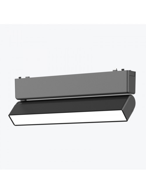 Светильник Linear поворотный на магнитную шину черный 12Вт,4000K,DC48V,230MM PANLIGHT ULTRA SLIM PL-12MTD-BK