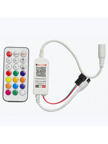 Контроллер для адресной светодиодной ленты RGB DC5-24 6A IP20 Bluetooth