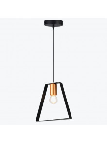 Светильник подвесной OXALIS 3161 1xE27 IP20 22cmx20cm черный OS-OXAL-10-DEC