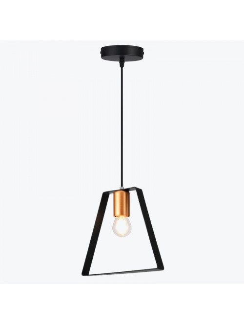 Светильник подвесной OXALIS 3161 1xE27 IP20 22cmx20cm черный OS-OXAL-10-DEC
