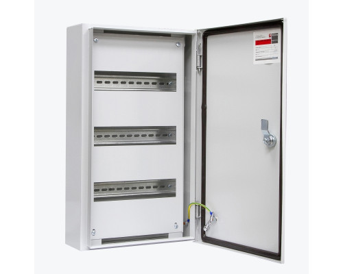 Щит распределительный наружный металлический ЩРН-48 IP31 пласт. замок (610х300х120) mb21-48n EKF PROxima