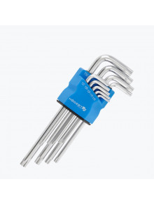 Набор Г-образных длинных ключей TORX S2,, 9 шт. HT1W830 HOEGERT