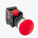 Кнопка AEAL-22 красная с фиксацией NO+NC Грибок EKF PROxima