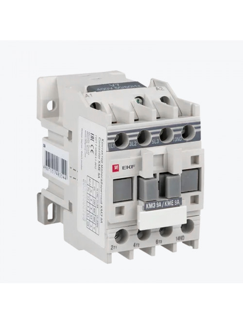 Контактор КМЭ малогабаритный 9А 220В 1NO ctr-s-9-220 EKF PROxima