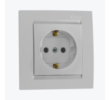 Priza euro protectie pentru copii alba 1591443-030 SIMON 15