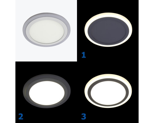 Светодиодный светильник 18W+6W 4000K PL-UL18P6P PANLIGHT