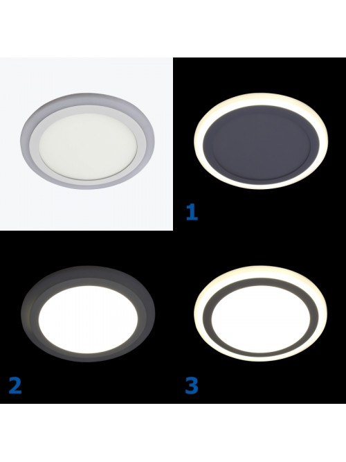 Светодиодный светильник 18W+6W 4000K PL-UL18P6P PANLIGHT