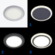 Светодиодный светильник 18W+6W 4000K PL-UL18P6P PANLIGHT