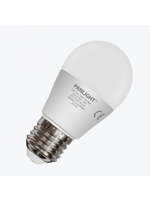 Светодиодная лампа PANLIGHT G45 12Вт 1060 Лм E27 6000K PL-CLP12276