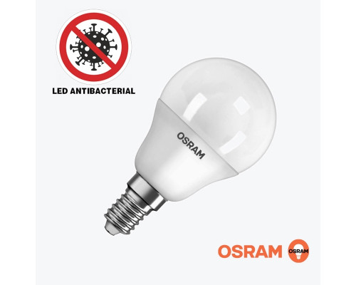 Bec LED antibacterial P40 5.5W 470Lm E14 4000K