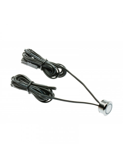 Выключатель контактный сенсорный диммируемый с проводом 1.5 метра 12V DC, 20W,IP20  хром GTV AE-WBEZD-NB