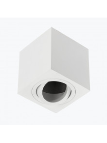 Потолочный светильник AVEIRO max 20W 80X80X85 IP20 квадратный белый OS-AV8085KW1-10