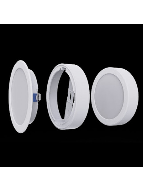 Спот LED накл/встр.12W 3CCT круглый белый PL-UL06PP3CCT PANLIGHT