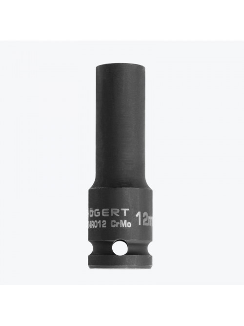 Головка ударная удлинённая, шестигранная 1/2, 32 мм, DIN 3121, CrMo HT4R032 HOEGERT