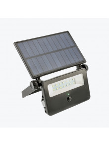 Светодиодный прожектор на солнечной батарее с датчиком движения LUMOS 10W 850LM IP65 6400K LD-LUMOS10W-64