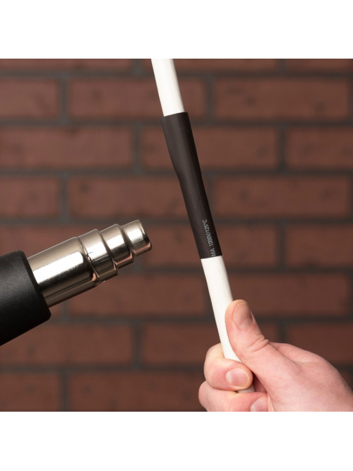 Термоусаживаемая трубка ТУТк с клеевым слоем нг 12/4 черная в отрезках по 1м, tut-k12-b EKF PROxima