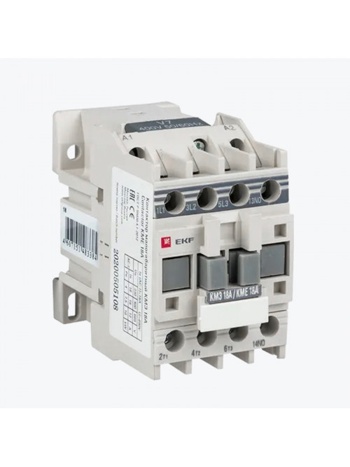 Контактор КМЭ малогабаритный 18А 220В 1NO ctr-s-18-220 EKF PROxima