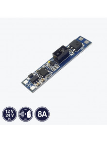 Микровыключатель сенсорный для профилей и светодиодной ленты LED 12-24V DC 8A IP20