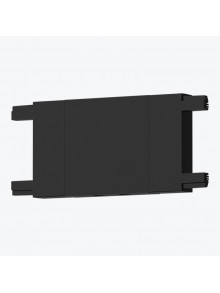 Прямое соединение I для магнитной накладной шины черный PANLIGHT ULTRA SLIM PL-TLC-A-I