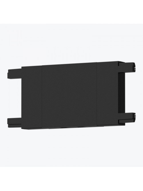 Прямое соединение I для магнитной накладной шины черный PANLIGHT ULTRA SLIM PL-TLC-A-I